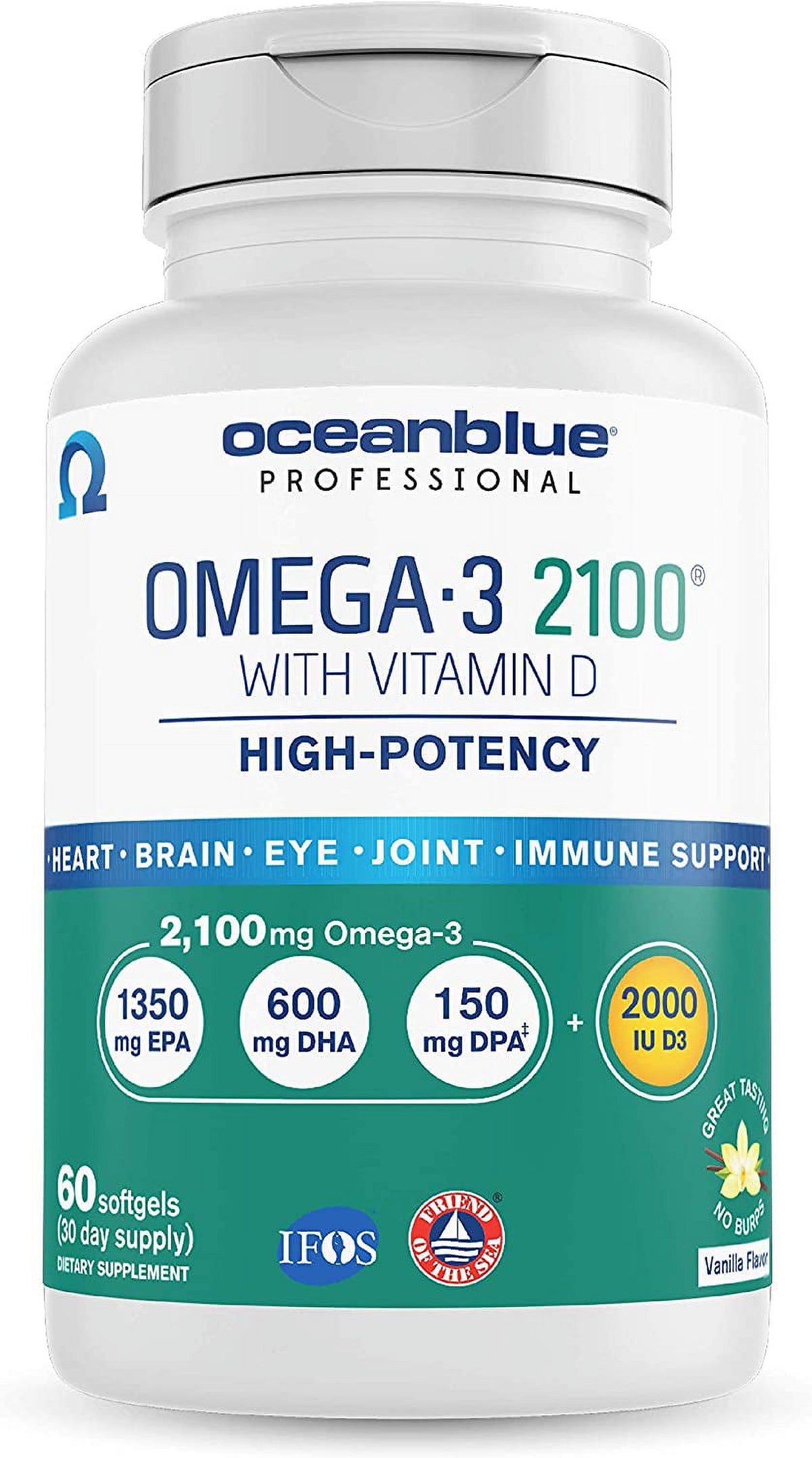 Oceanblue Omega-3 2100 with Vitamin D