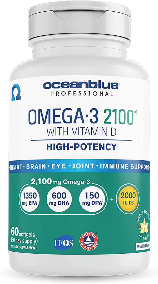 Oceanblue Omega-3 2100 with Vitamin D