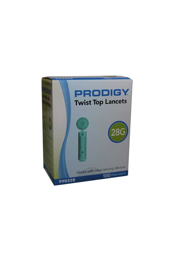 Prodigy Twist Top Lancets