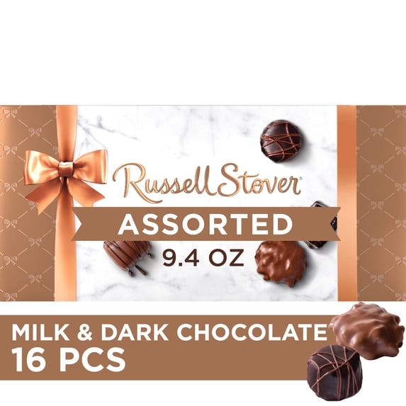 Russell Stover Gift Box Chocolates - Assorted, 9.4 oz