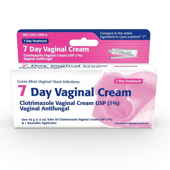 Taro Clotrimazole 7 Day Vaginal Cream 1%