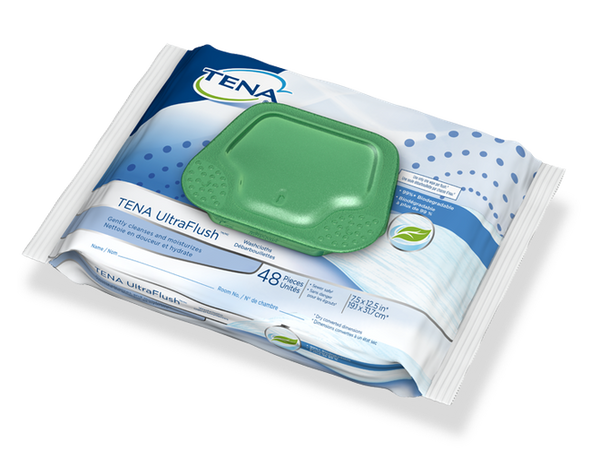 TENA UltraFlush Washcloths