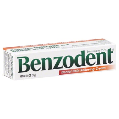 Benzodent Dental Pain Relieving Cream