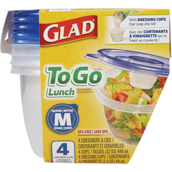 Glad ToGo Lunch Containers