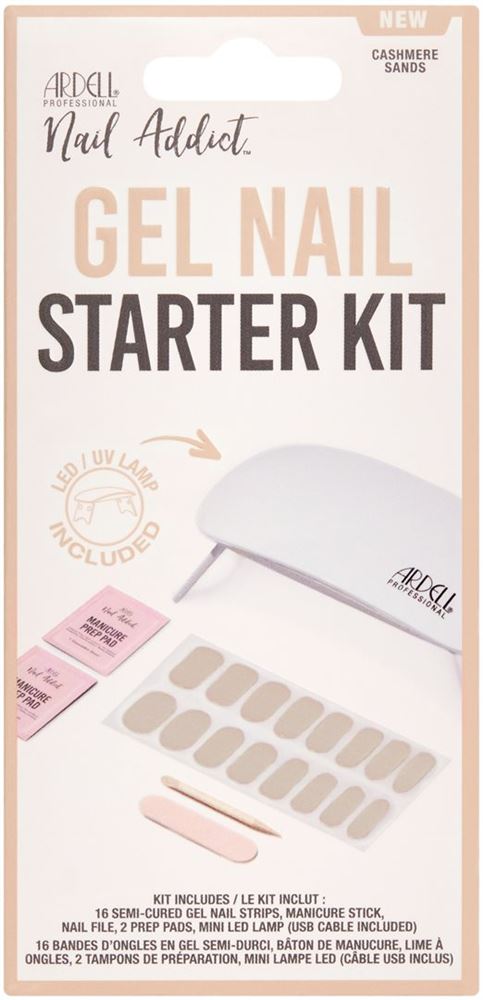 Ardell Nail Addict Gel Nail Starter Kit - Cashmere Sands