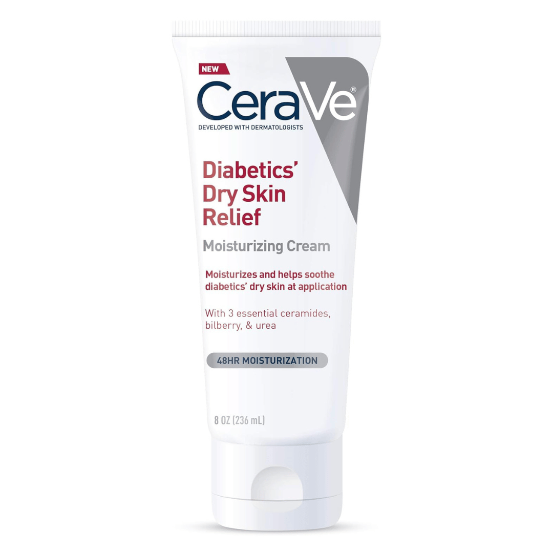 CeraVe Diabetic Dry Skin Relief Moisturizing Cream