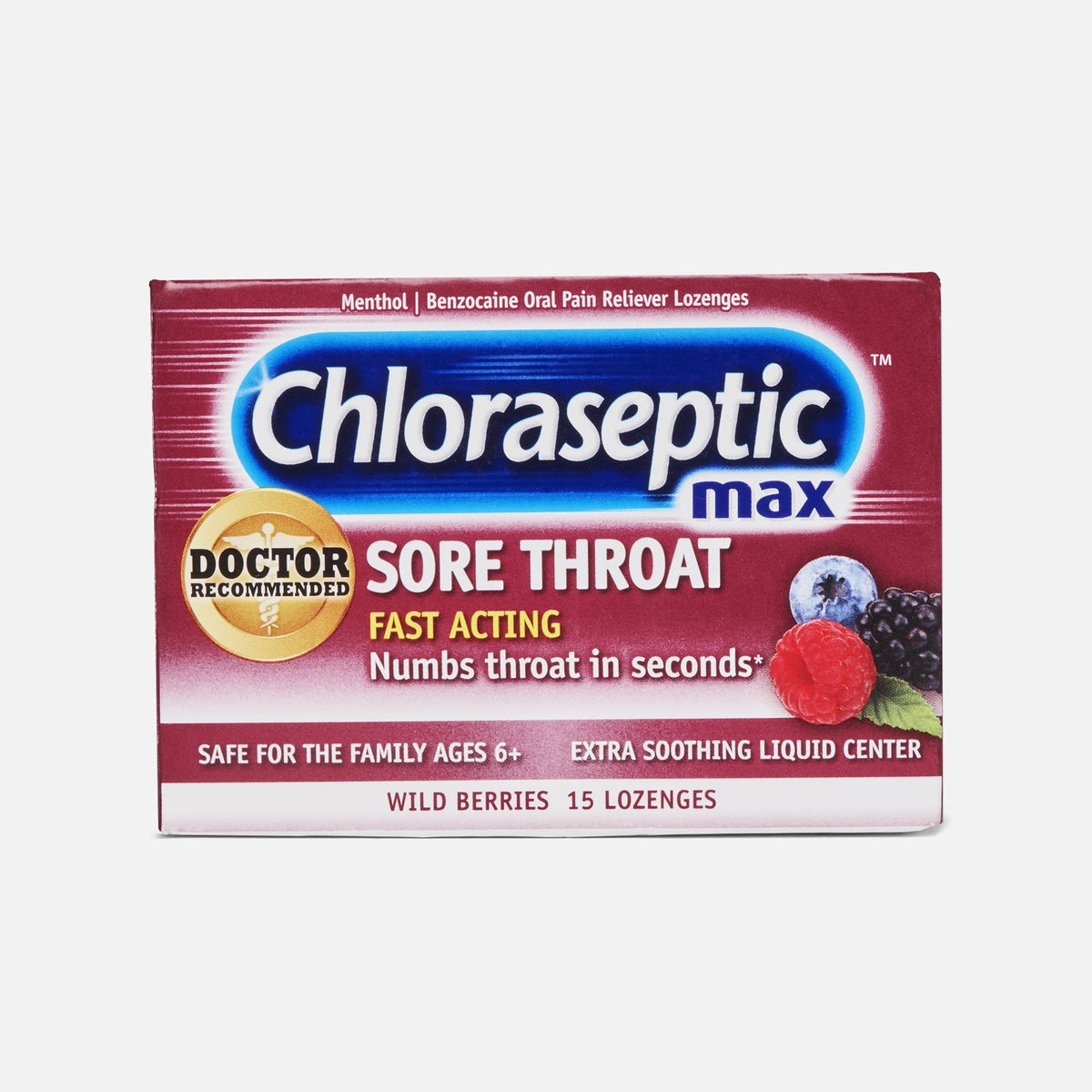 Chloraseptic Sore Throat - Max Lozenges / 15 ct