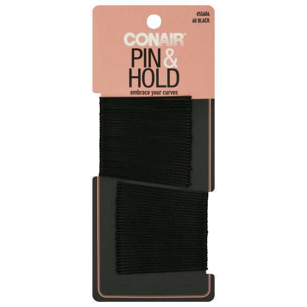 Conair Bobby Pins - Black / 60 ct