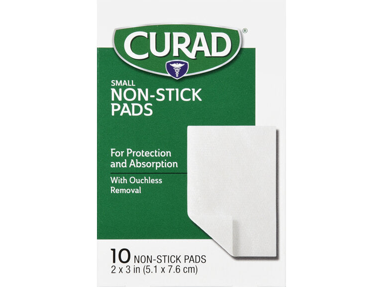 Curad Non-Stick Pads - 8 ct