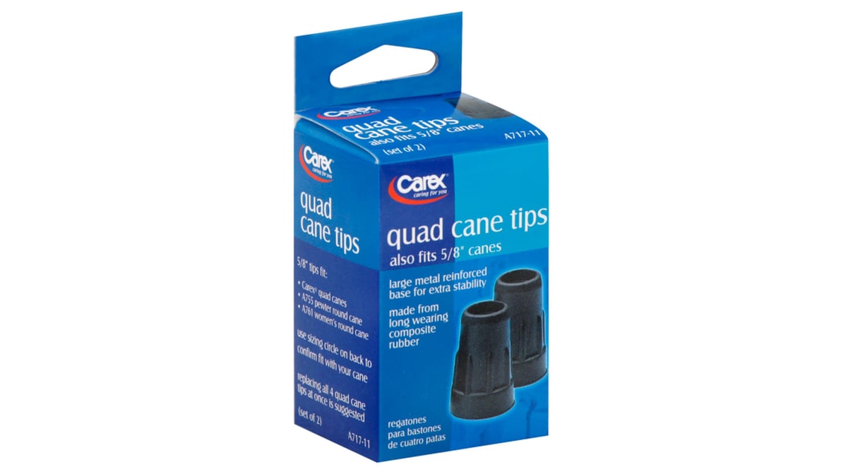 Carex Quad Cane Tips