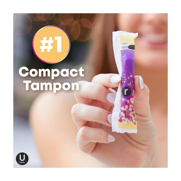 Kotex Click Compact Tampons - Regular / 16 ct