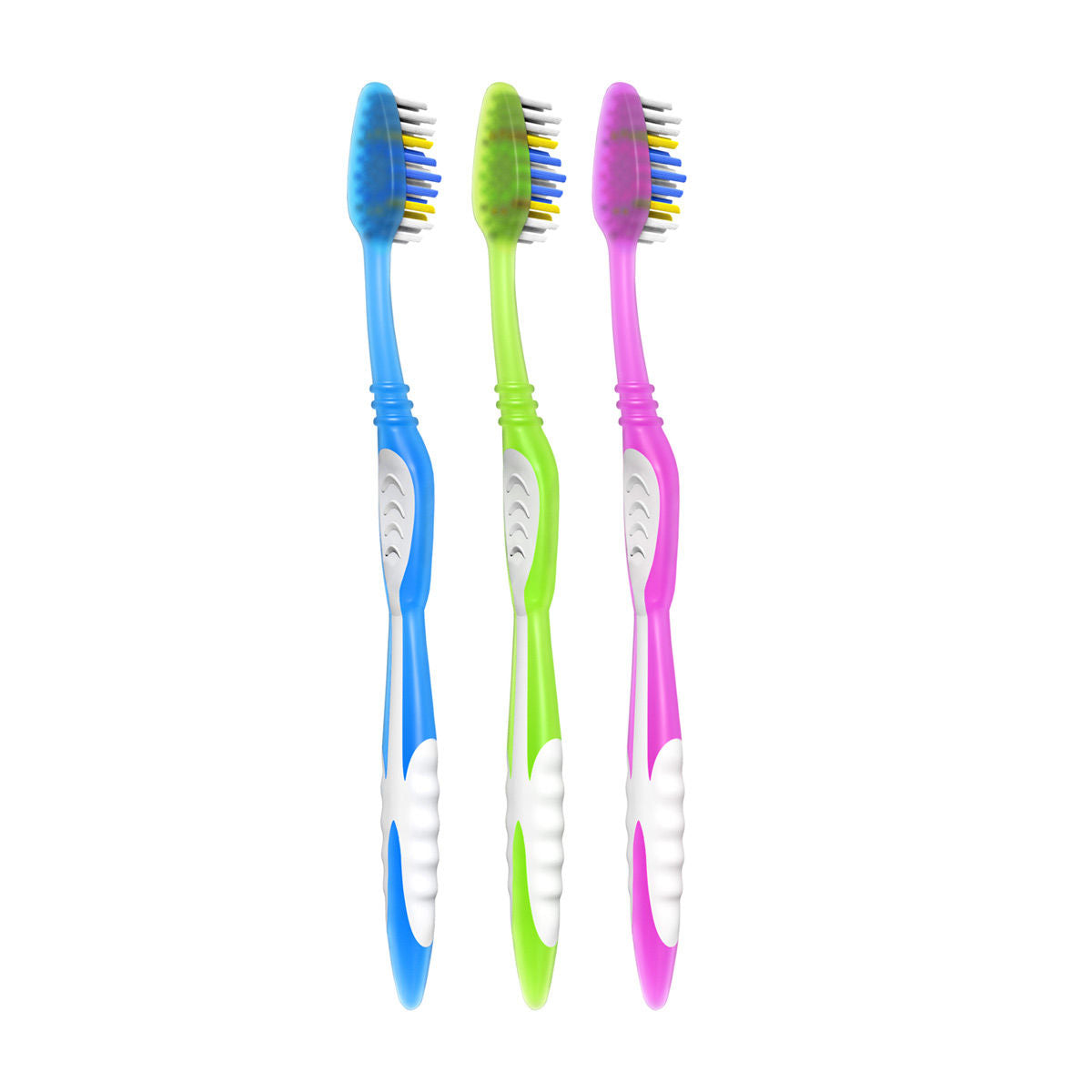 Colgate Extra Clean Toothbrush - Medium, value pack, 3 ct
