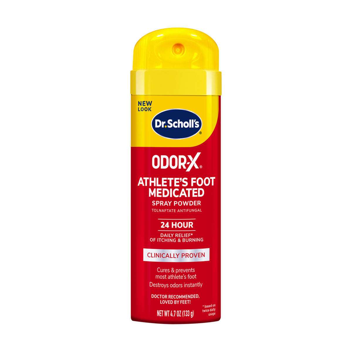 Dr. Scholl's Odor-X Athlete's Foot Medicated Powder Spray