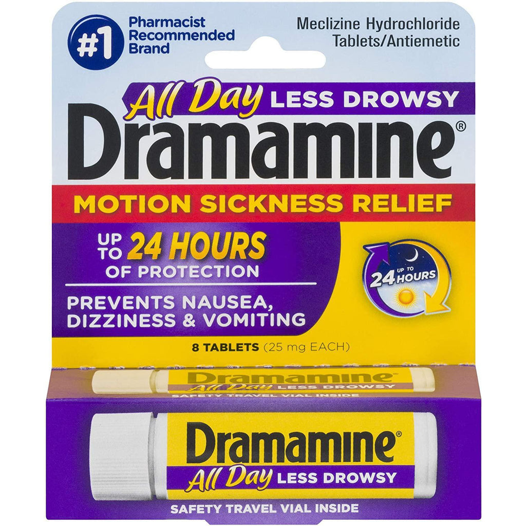 Dramamine All Day Less Drowsy Motion Sickness