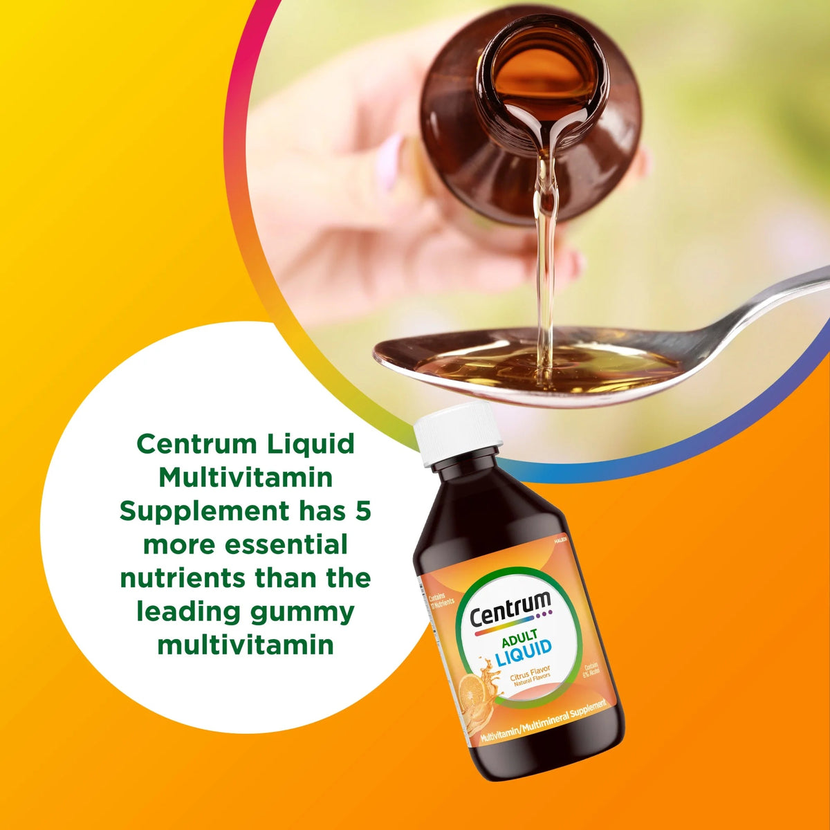 Centrum Adults Multivitamin - Liquid / 8 fl oz