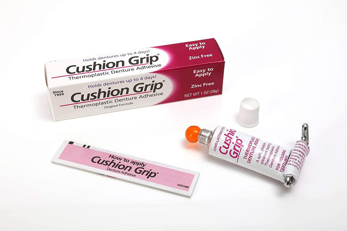 Cushion Grip Thermoplastic Denture Adhesive