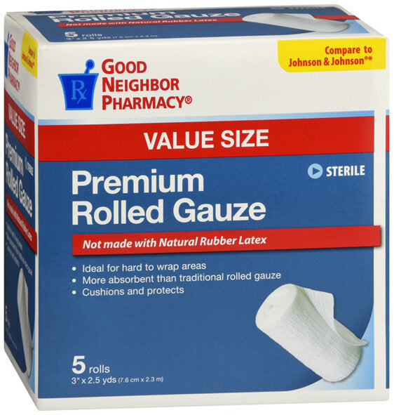 Good Neighbor Pharmacy Premium Rolled Gauze