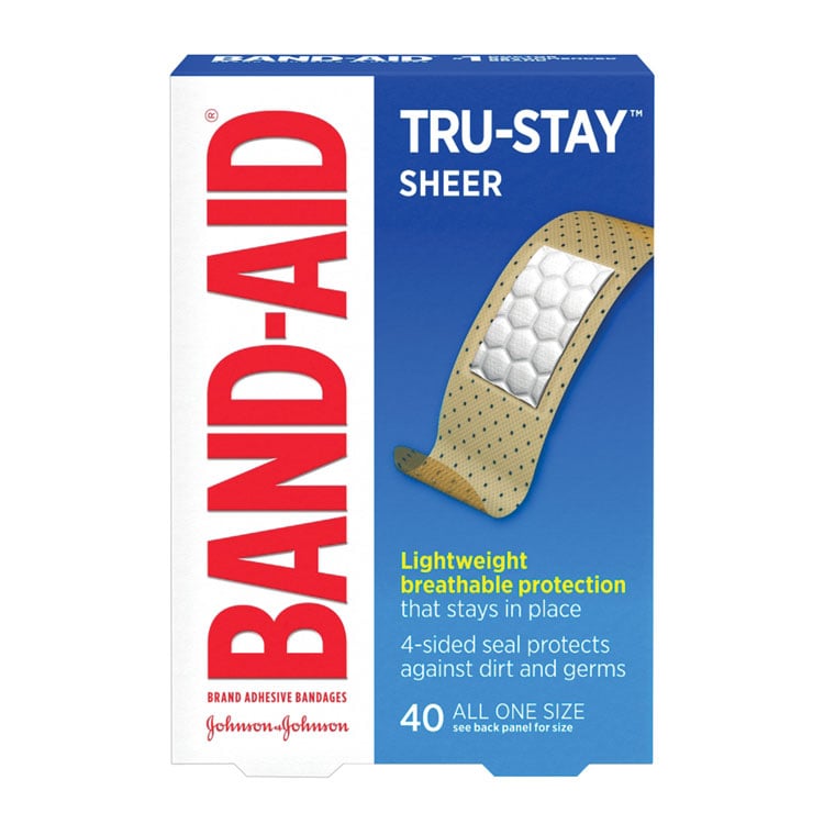 Band-Aid Tru-Stay Sheer Bandages