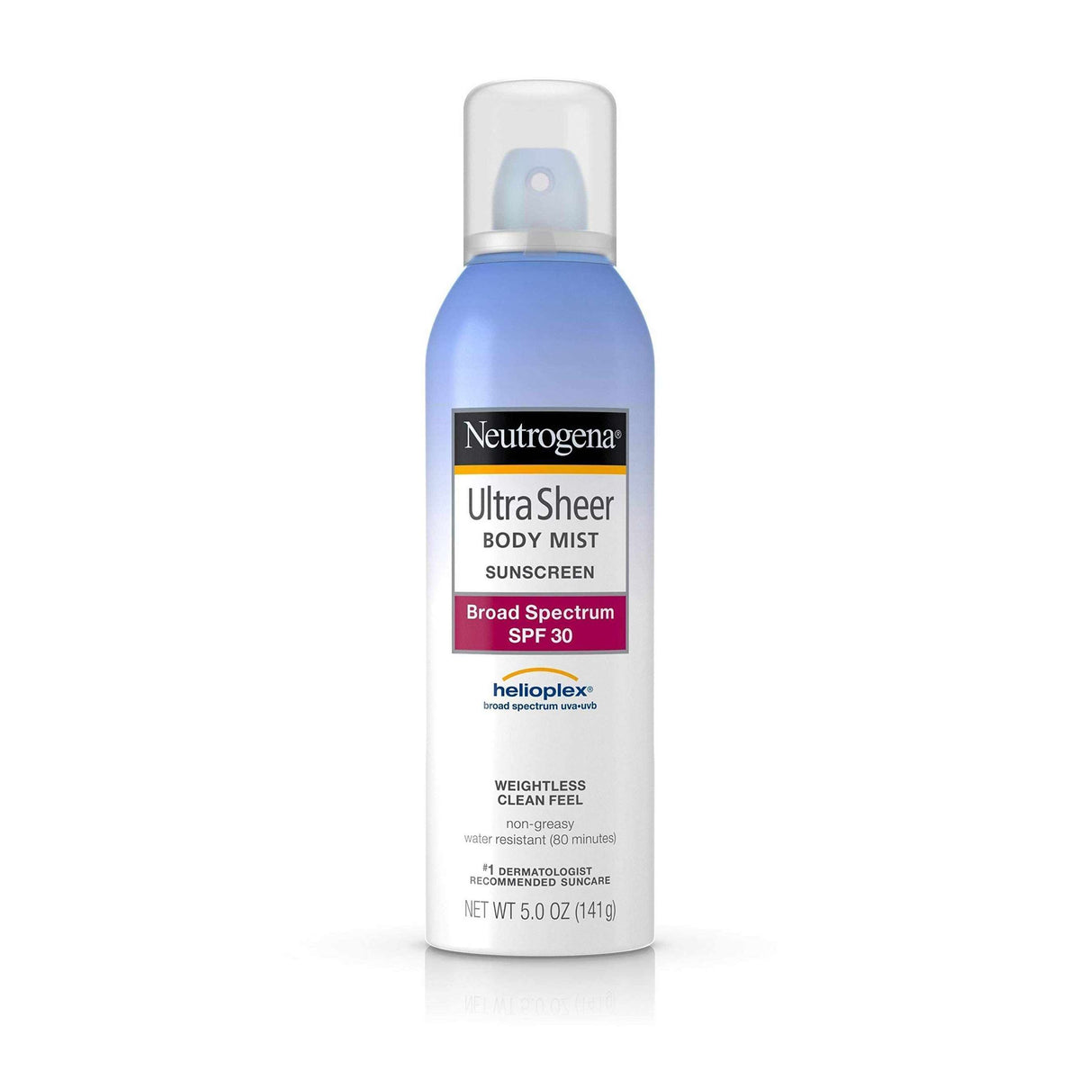 Neutrogena Ultra Sheer Body Mist Sunscreen - SPF 30 / 5 oz