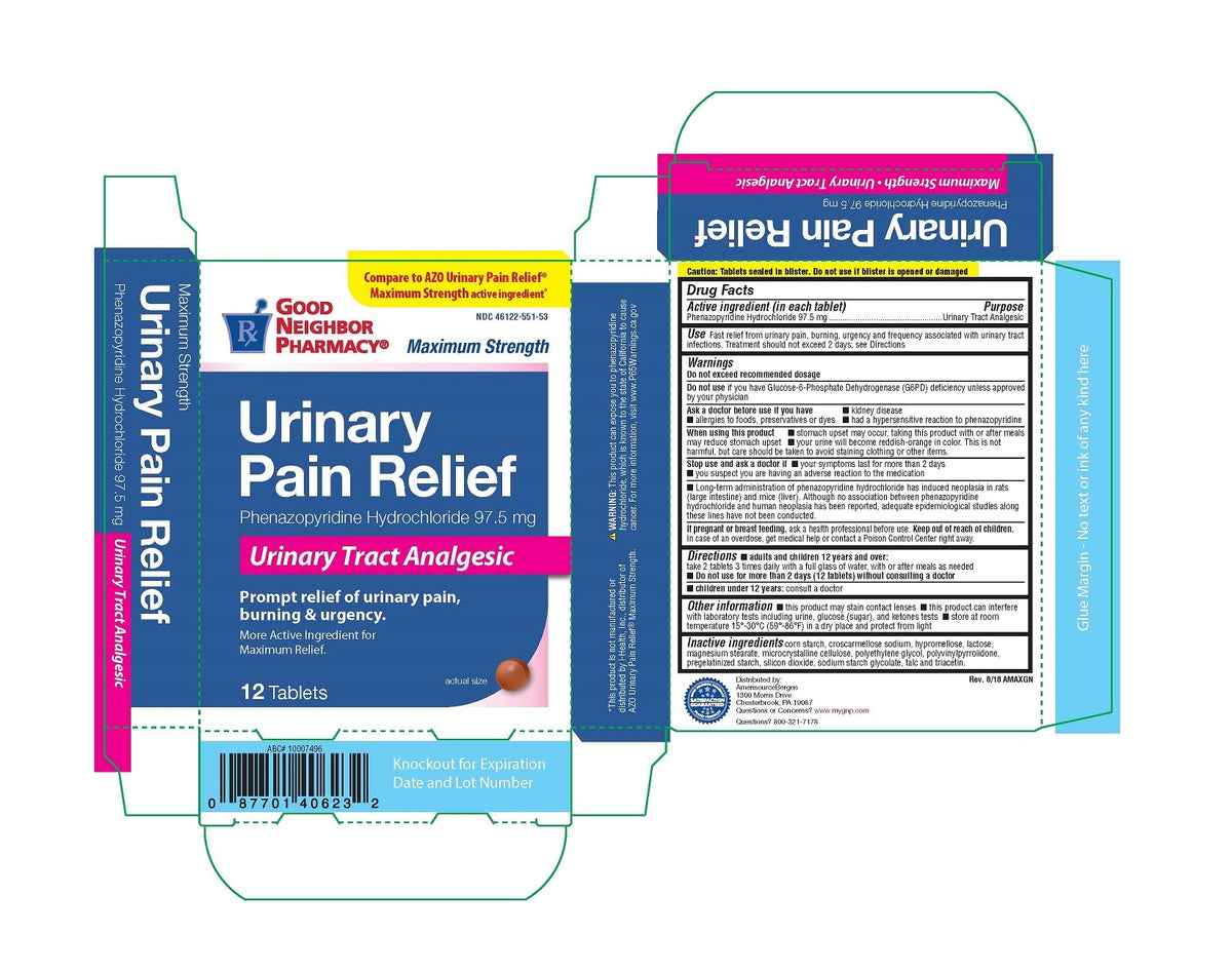 Good Neighbor Pharmacy Urinary Pain Relief - Maximum Strength / 24 ct