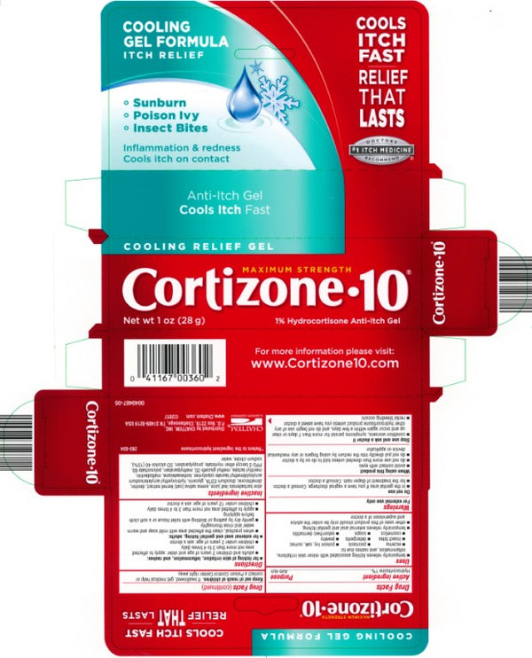Cortizone-10 Maximum Strength Cooling Gel