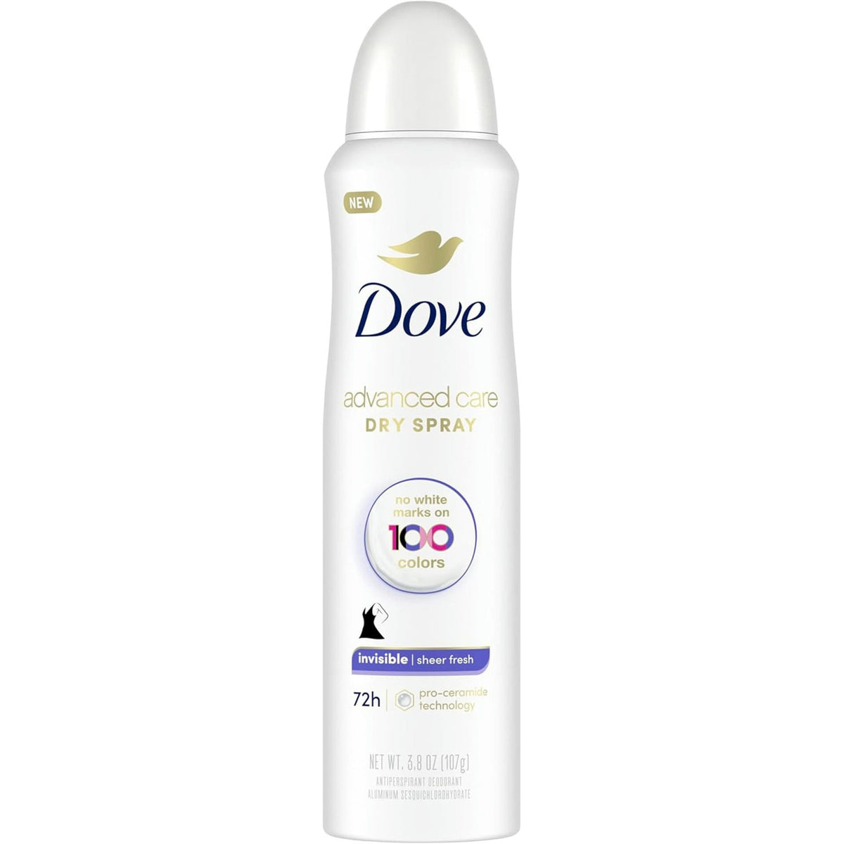 Dove Advanced Care Dry Spray - 3.8 oz