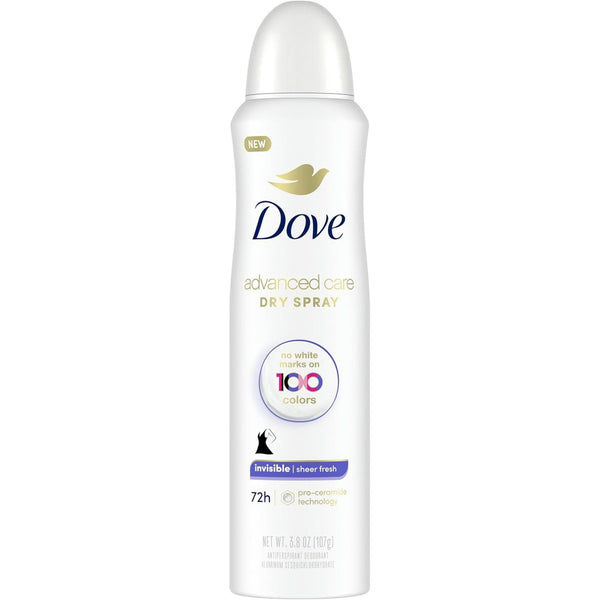 Dove Advanced Care Dry Spray - 3.8 oz