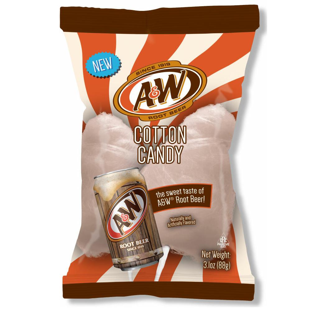 A&W Root Beer Cotton Candy