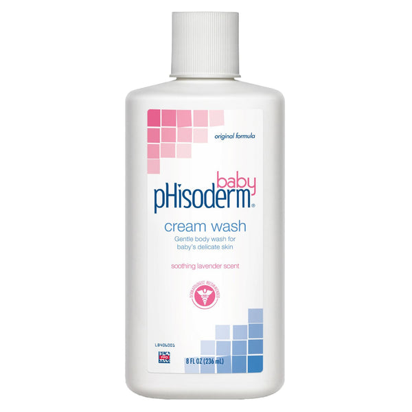 pHisoderm Baby Cream Wash - 8 fl oz