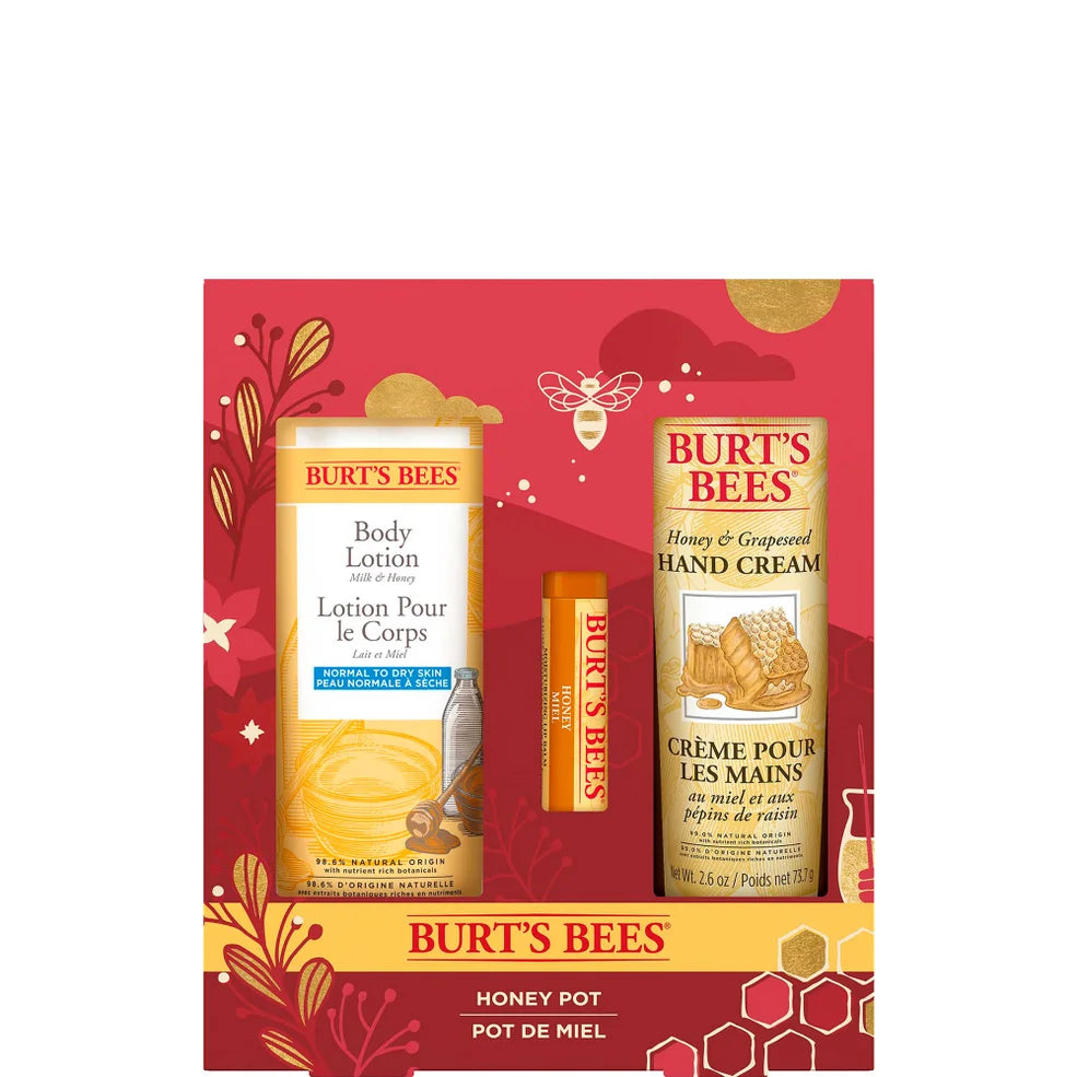 Burt's Bees Honey Pot Gift Set
