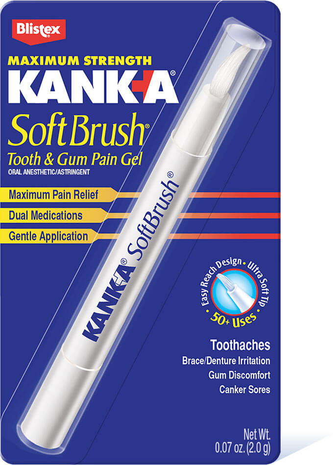 Kank-A SoftBrush Tooth & Gum Pain Gel