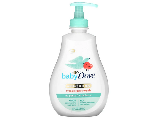 Baby Dove Sensitive Skin Hypoallergenic Wash