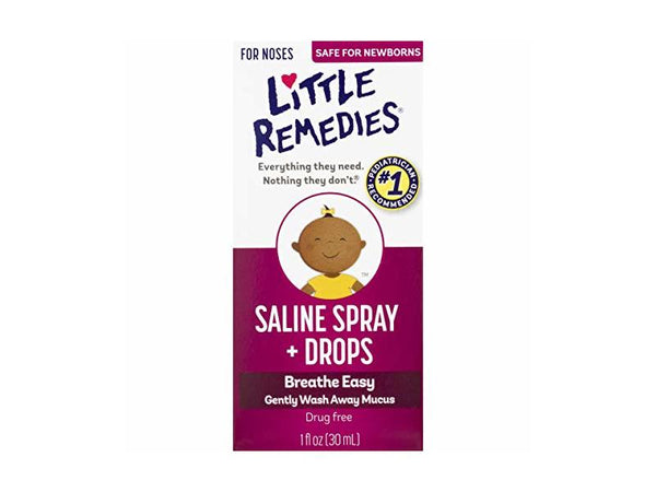Little Remedies Saline Spray + Drops