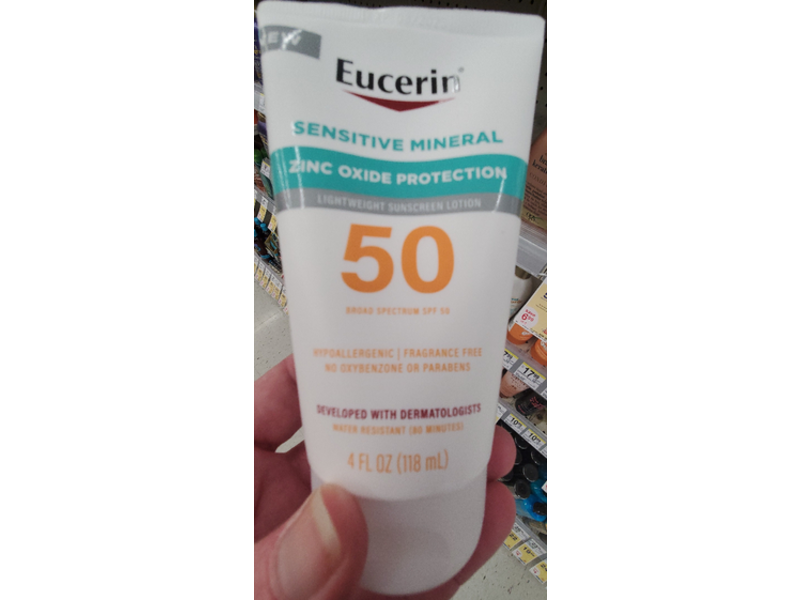 Eucerin Sensitive Mineral Sunscreen