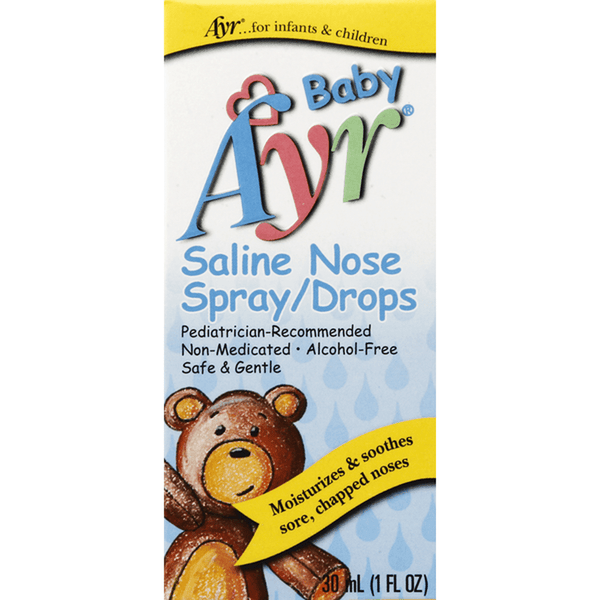 Baby Ayr Saline Nose Spray/Drops