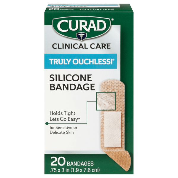 Curad Clinical Care Truly Ouchless Silicone Bandage