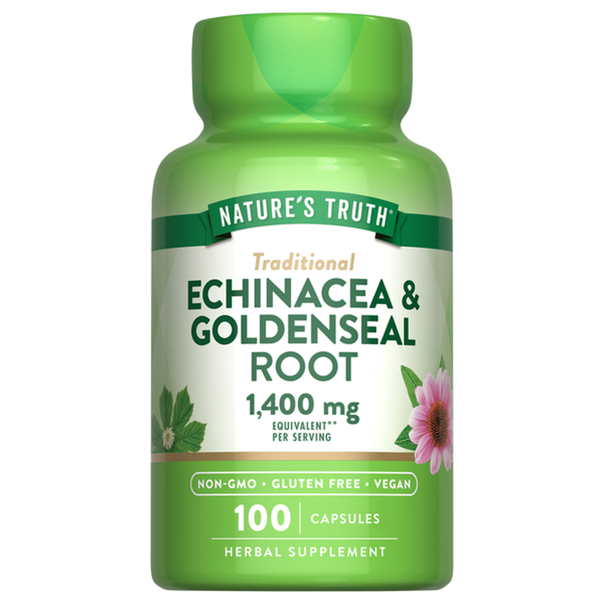Nature's Truth Echinacea & Goldenseal Root