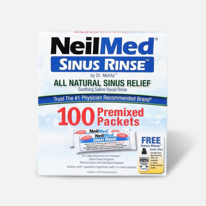 NeilMed Sinus Rinse Refill Packets