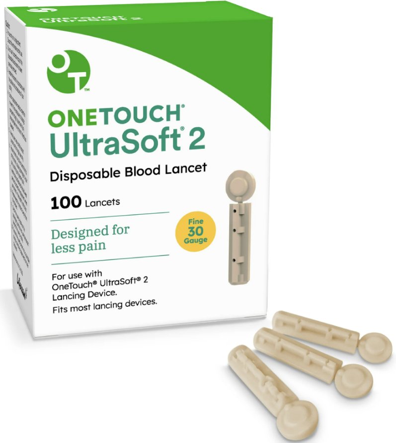 OneTouch UltraSoft 2 Lancets