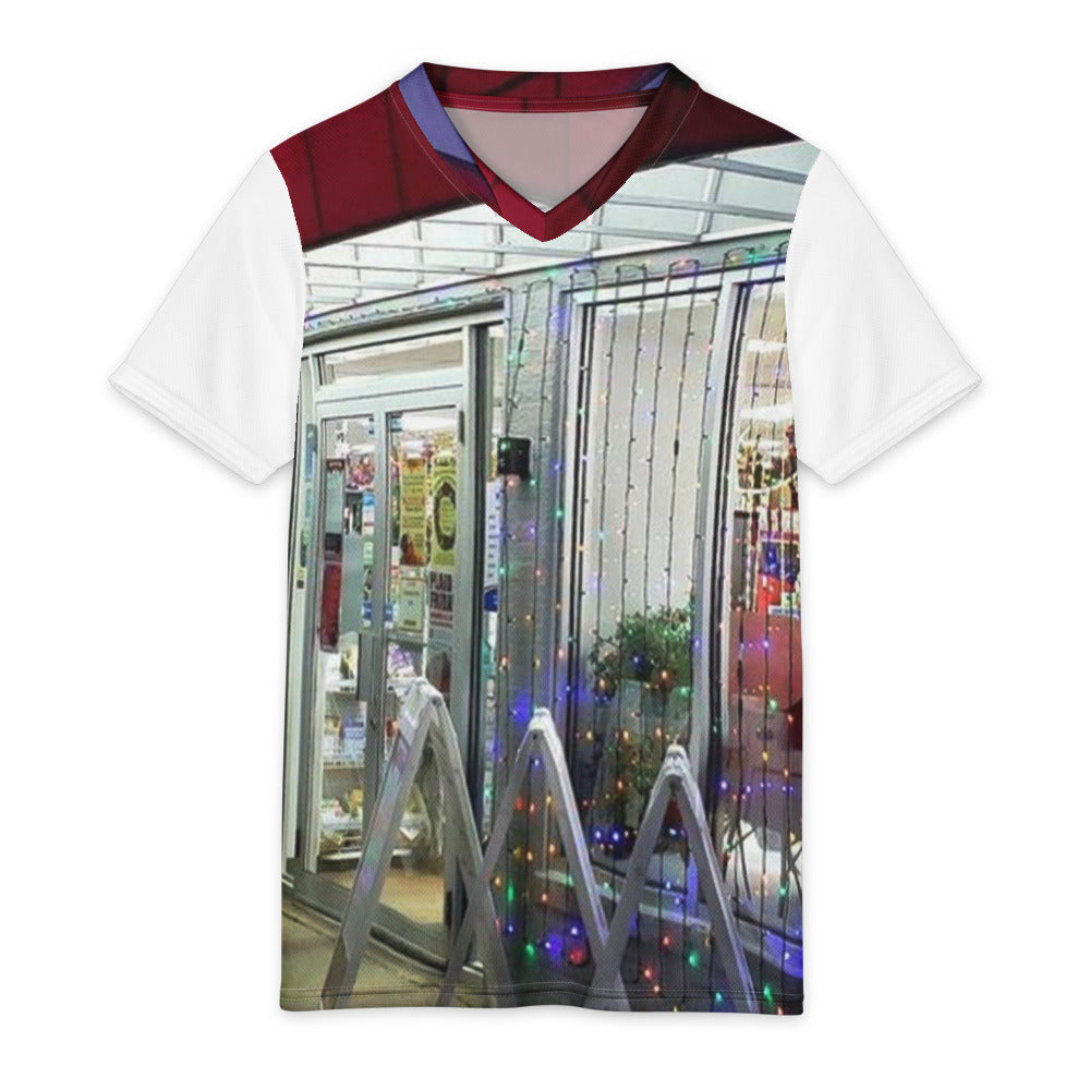 Youth Photo Sports Jersey with a customer photo on it
