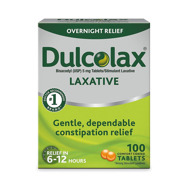Dulcolax Overnight Laxative - Tablets / 100 ct